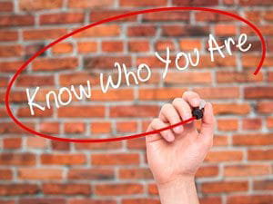Know Who You Are - New Career Concept